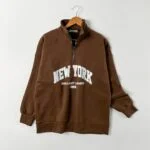 دورس سه نخ نیم زیپ NEWYORK - تصویر 2