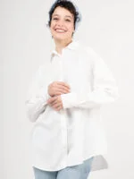 شومیز سیلک سفید