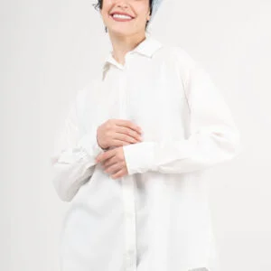 شومیز سیلک سفید
