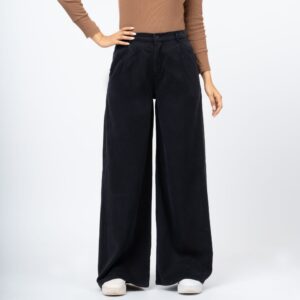 شلوار سیلک سرمه ای رویال