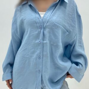 شومیز پری آبی آسمانی