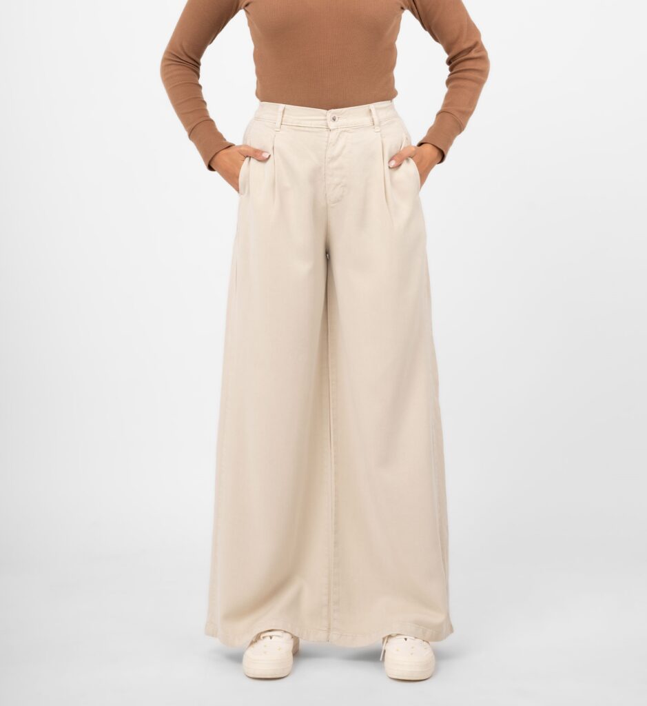 شلوار سیلک استخوانی رویال