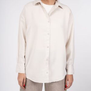 شومیز سیلک استخوانی رویال