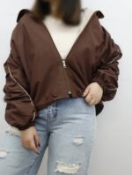 بارونی کوتاه قهوه ای