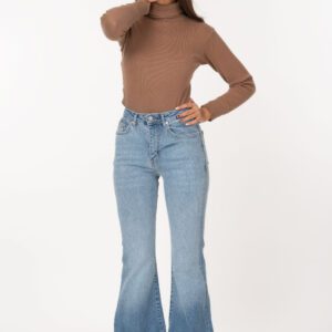 شلوار دمپا بوت کات جین دخترانه رویال