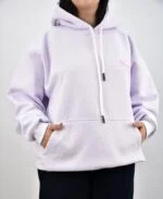 هودی سه نخ داخل کرکی یونیسکس ضخیم white - تصویر 9