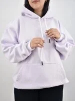 هودی سه نخ داخل کرکی یونیسکس ضخیم white - تصویر 10