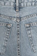 شلوار رویال جین دخترانه نیم بگ