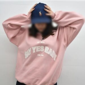 بلوز دورس نیم زیپ Yes Baby تو کرکی