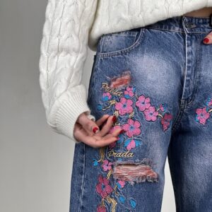 شلوار کاستوم فلاور دخترانه