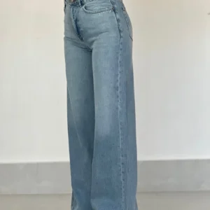 شلوار جین بگ جک پات آبی روشن | دومان